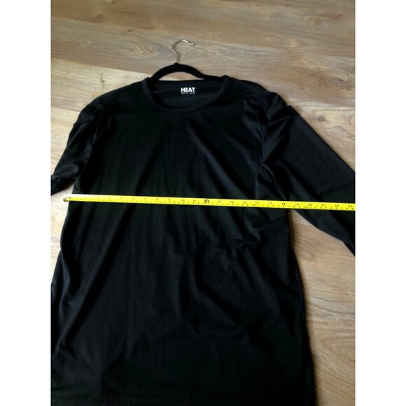 32 DEGREES - MENS BLACK LONG SLEEVE CREW NECK PULLOVER SHIRT SIZE LARGE - Picture 5 of 6